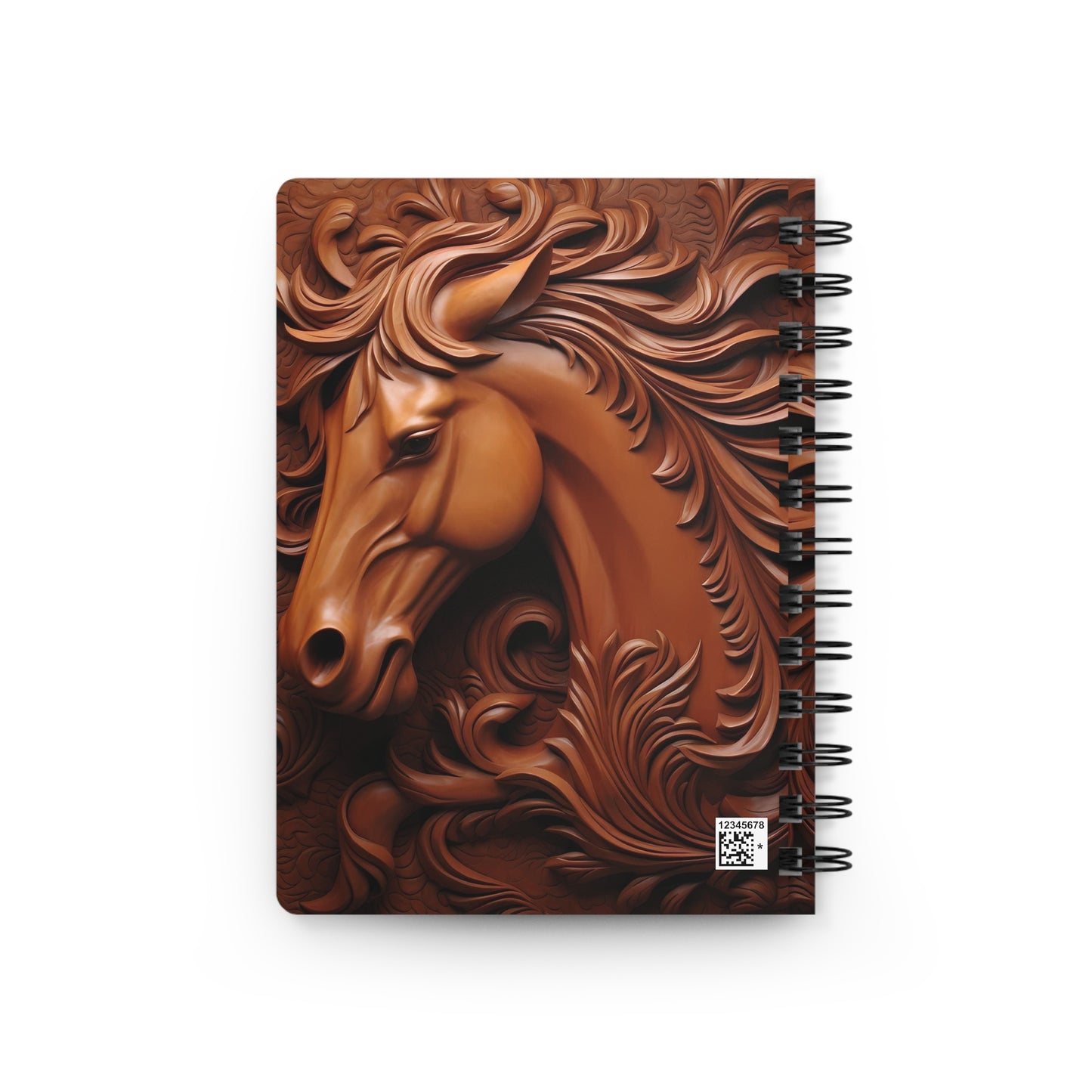Leather Horse Spiral Bound Journal