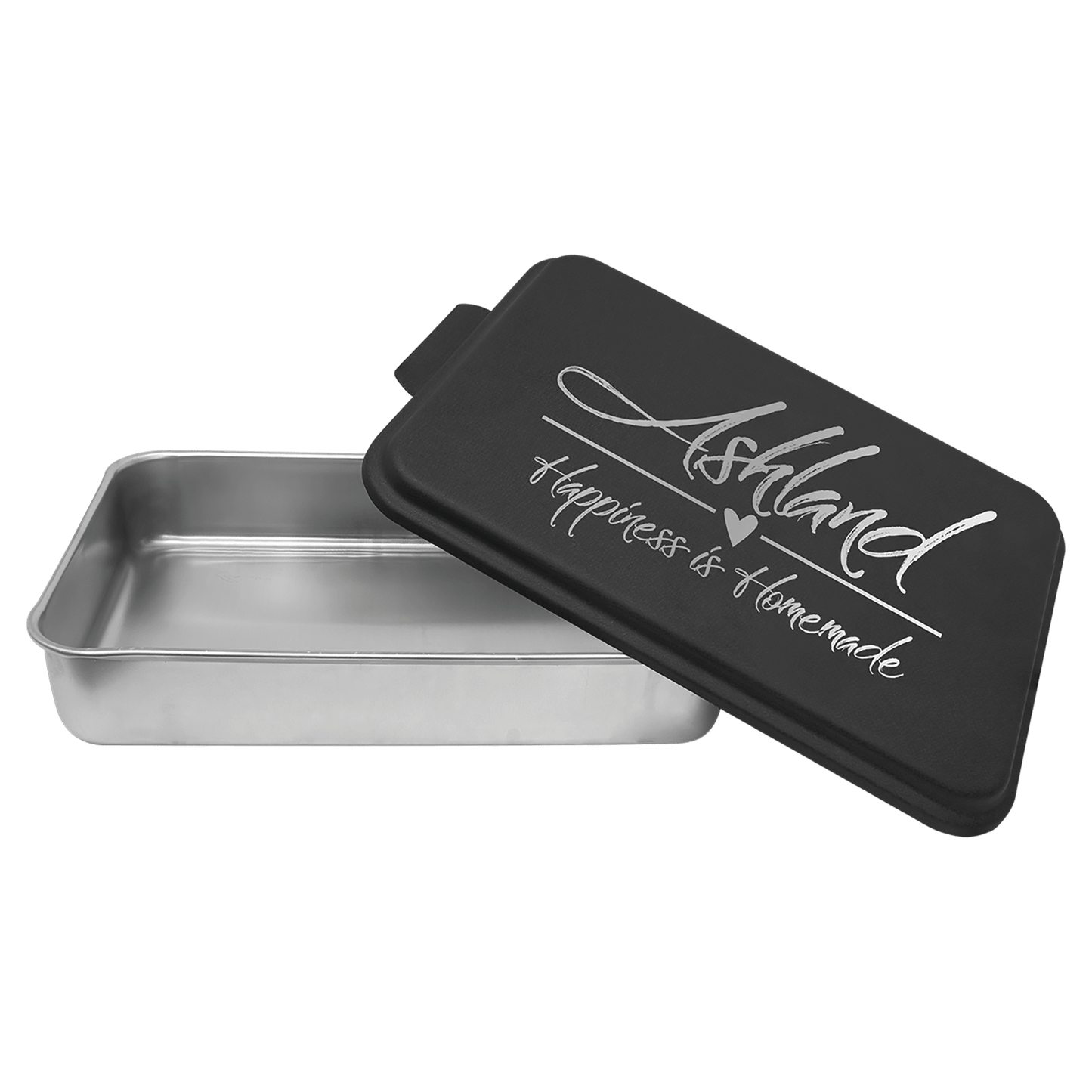 Engravable Aluminum Cake Pans with Lids - Legacy Creator IncBlack