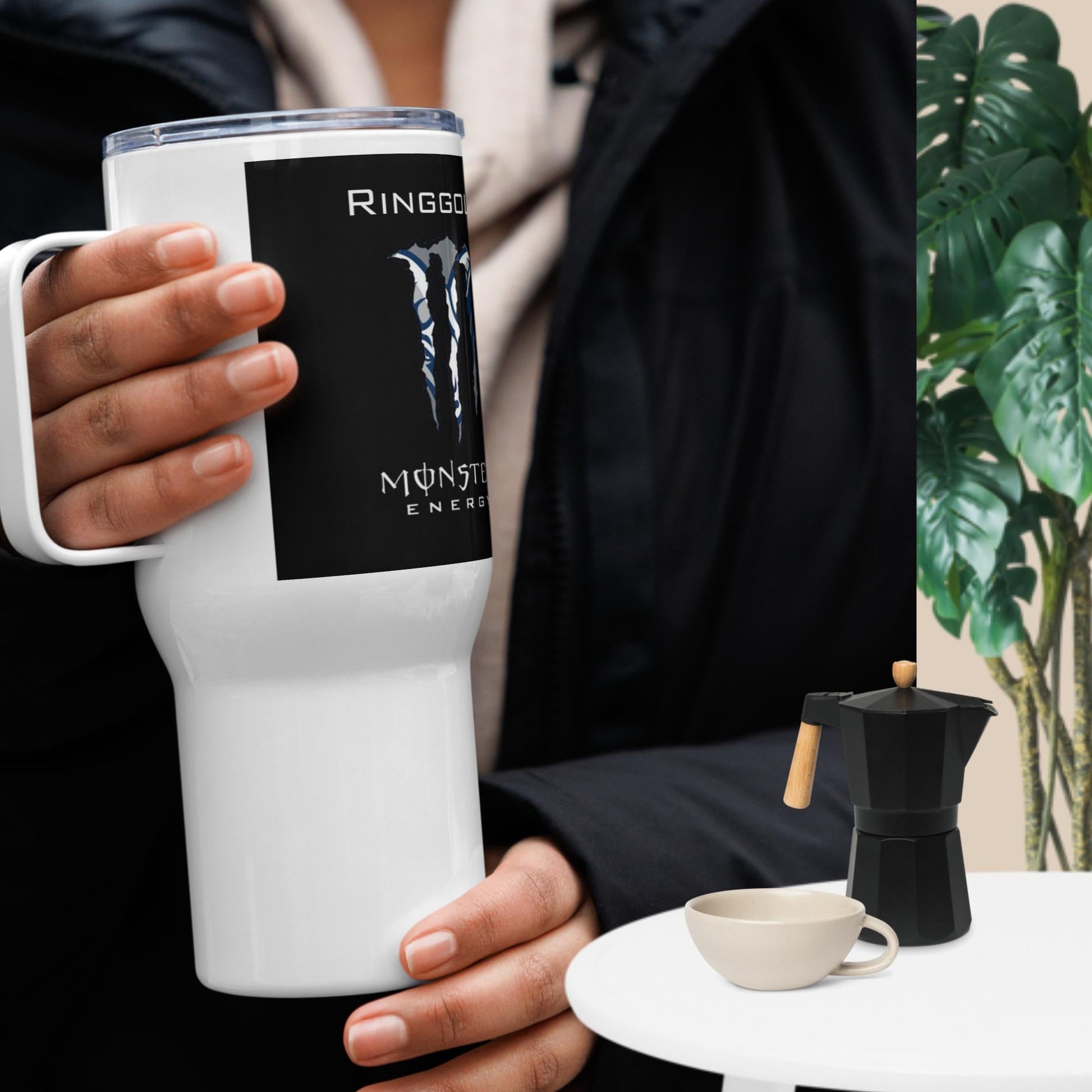 Ringgold Energy Travel mug with a handle - Legacy Creator Inc