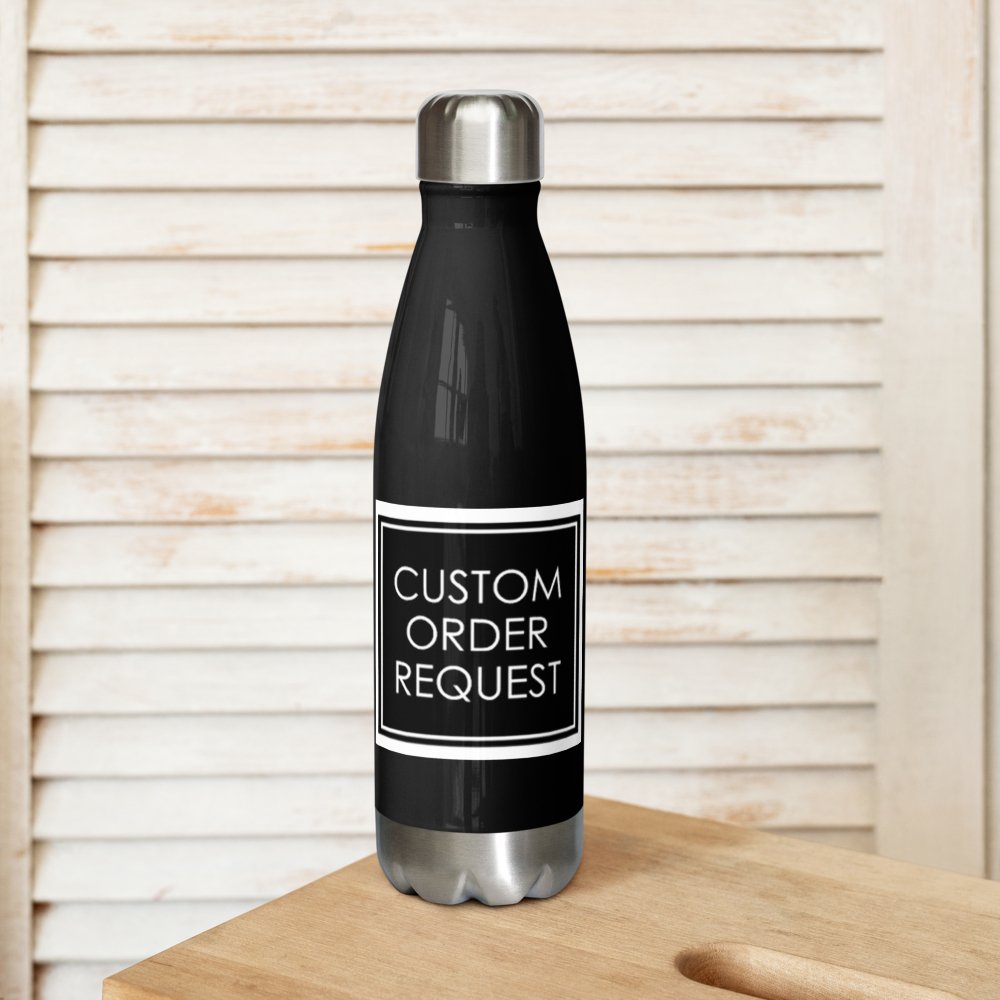 Stainless steel water bottle - Legacy Creator IncBlack