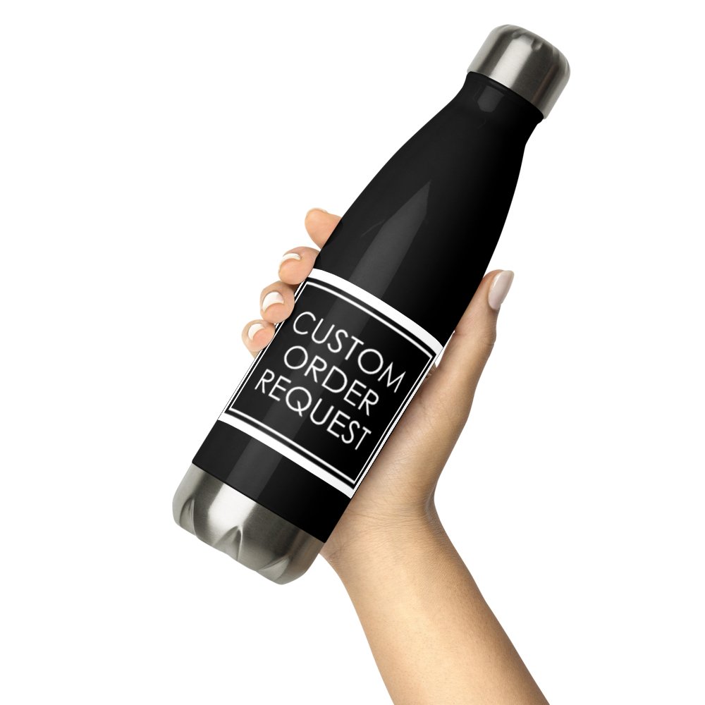 Stainless steel water bottle - Legacy Creator IncBlack